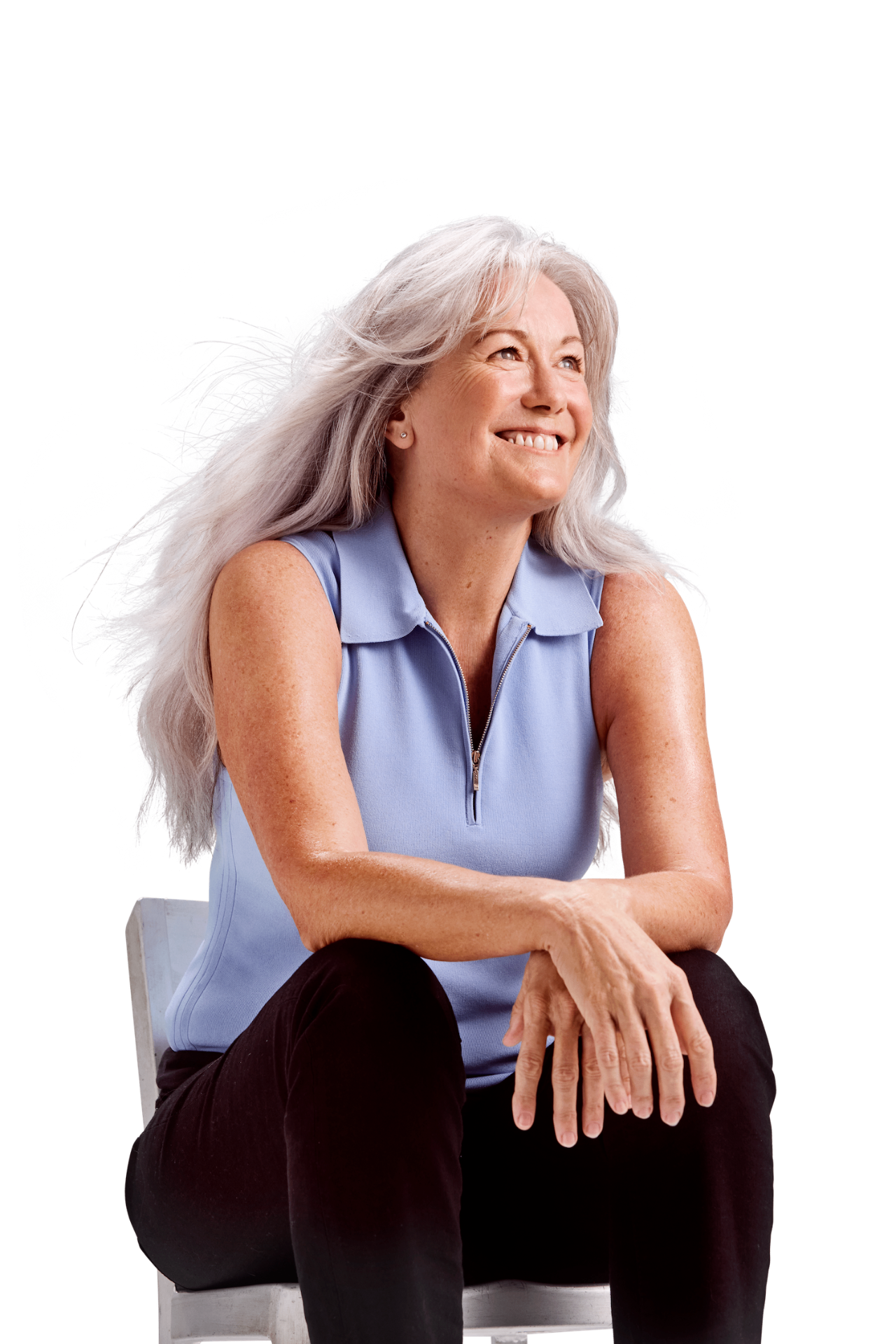 Confident woman navigating menopause
